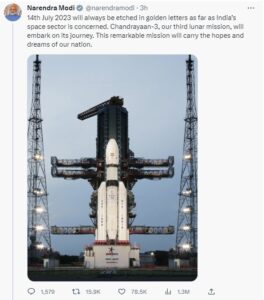 ISRO Chandrayaan 3 Launch 
